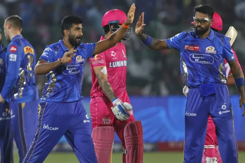 Rajasthan Royals vs Mumbai Indians Match Scorecard