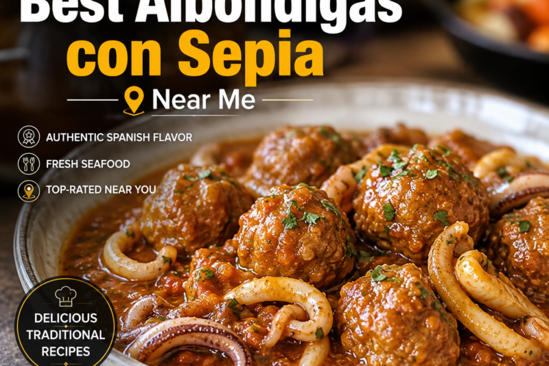 Best Albóndigas con Sepia Near Me: Where to Find Authentic Spanish Seafood Cuisine