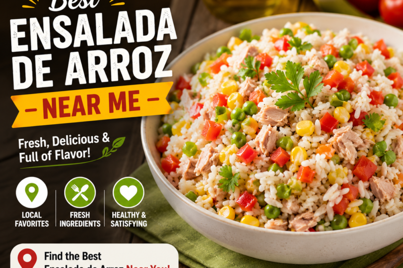 Best Ensalada de Arroz Near Me: A Guide to Delicious and Healthy Dining
