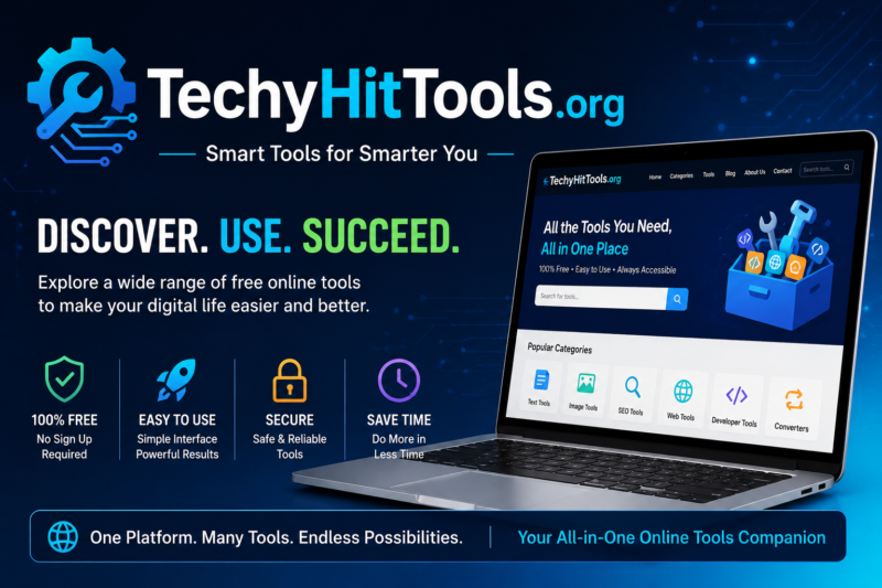 TechyHitTools org: Discover Smart Tools for the Digital World