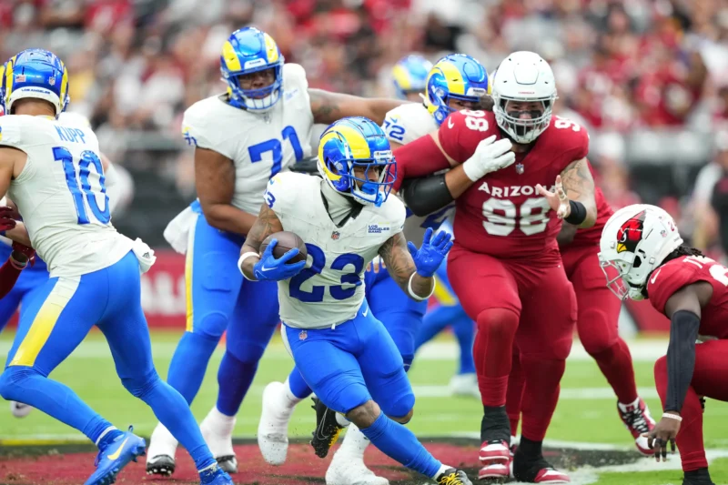 Arizona Cardinals vs Los Angeles Rams Match Player Stats