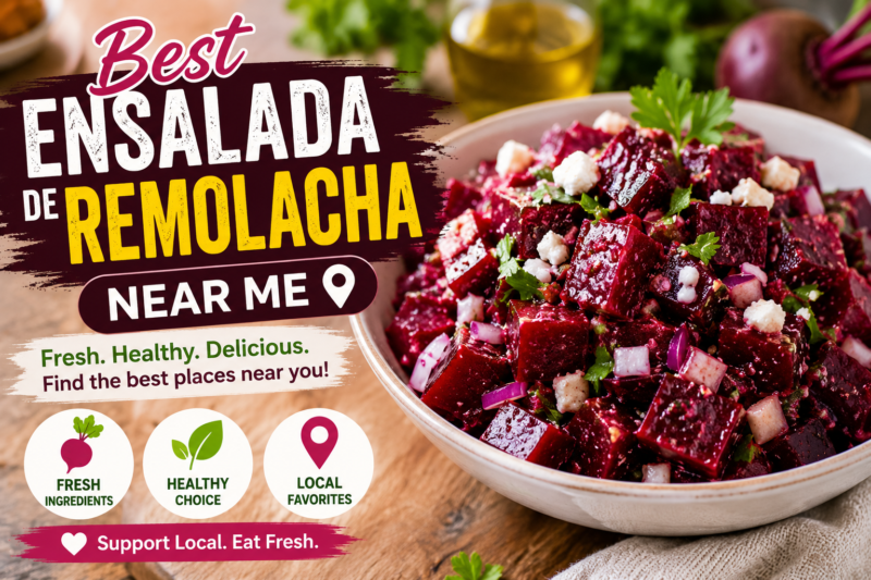 Best Ensalada de Remolacha Near Me: Top Places to Try Today